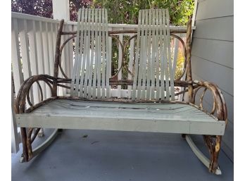 Porch Rocker &table