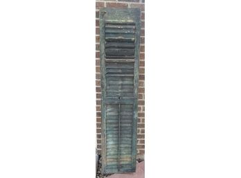 Tall Vintage Shutter