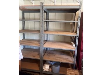 2 Large, Sturdy Shelving Units