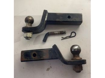 Lot Of 2 Heavy Duty Trailer Hitches