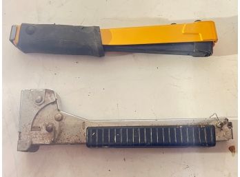 Lot Of 2 Hammer Staplers