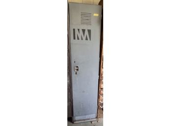 Vintage Metal Storage Locker