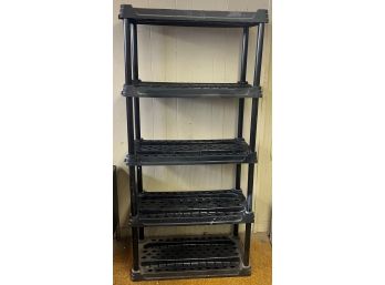 Large Sturdy Plastic Shelving Unit