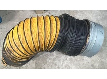 Yellow Ducting Hose - 10' Length & 12' Diameter