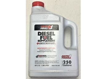 Bottle Of Diesel Fuel Supplement - New