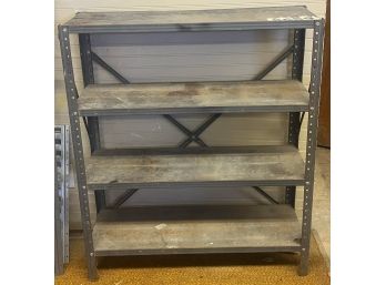 Small Metal Shelving Unit