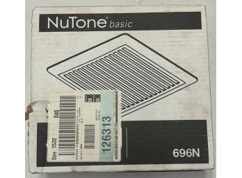 NuTone Basic Exhaust Fan (Model #696N) - New In Box