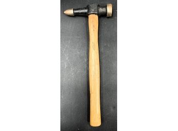 Vintage Wood Handle Ball Pen Hammer - (T4)