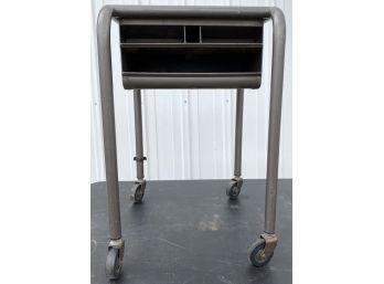 Rolling Metal Storage Cart - (S)