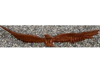 Decorative Wood Carved Eagle - (S)