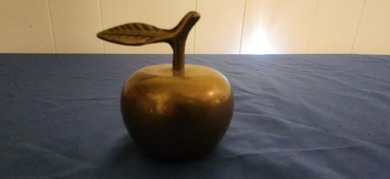 Small Brass Apple