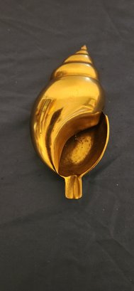 Vintage Polished Brass Shell