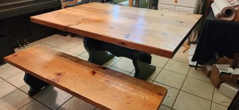 Kitchen Table And Benches