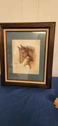 Ruane Manning Framed Horse Print
