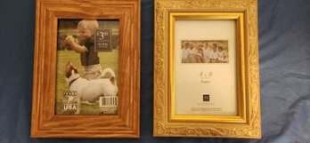 Set Of Two 4 X 6 New Photo Frames