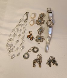 Silver Jewelry Lot - Ref 120