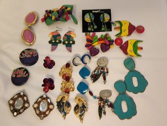 Multi Color Earring Set - Ref 121