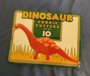 Set Of 10 Dinosaur Cookie Cutters