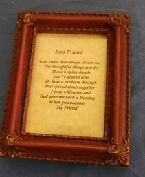 Framed Best Friend Passage