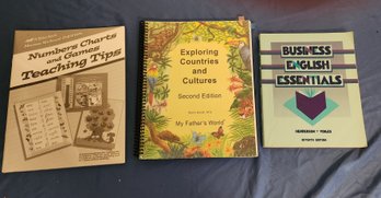 Homeschooling Books, Number Charts Never Opened