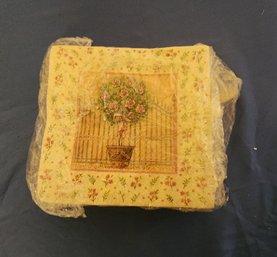 Unopened Pack Of Floral Napkins