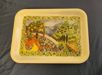 Plastic Serving Plate, Made In Italy