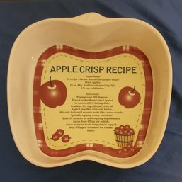 Red Apple Crisp Baking Dish 9'X9'