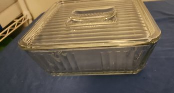 Glass Baking Dish With Lid 9X9X3