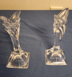 Glass Candle Holders 5'