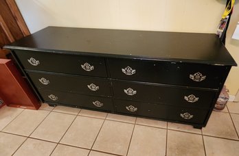 Black Dresser/TV Stand/buffet 66'long X 33' Tall X 22' Deep