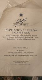 Avon Gift Collection Inspirational Throw Noah's Ark - Unopened