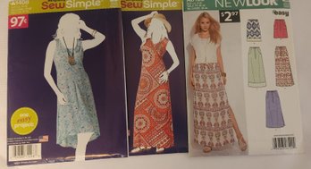 Set Of Three Clothes Pattern