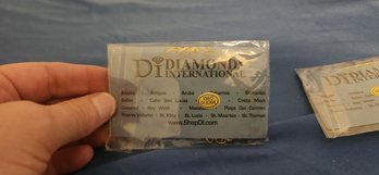 Two Diamond International Charm Bracelets And Charms - Unopened
