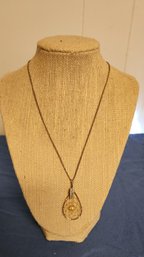 Gold And Pearl Necklace - Ref 355