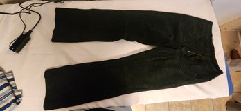 Genuine Women's Suede / Leather Pants Size 8