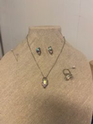 Necklace, Earrings, And Ring