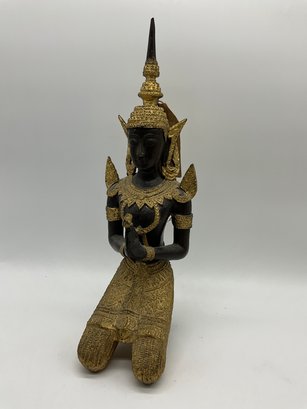 Vintage Teppanom Temple Guardian Sculpture