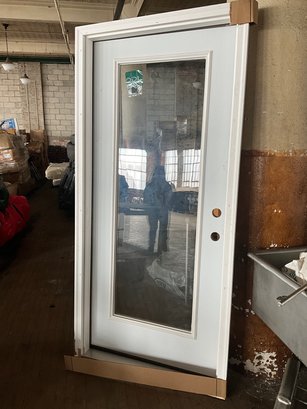 Exterior Door In Frame