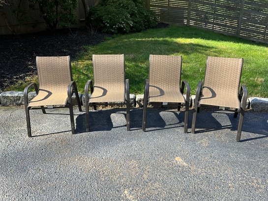 Grouping Of Kids Patio Arm Chairs