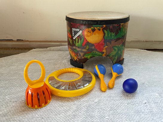Remo Kids Percussion Drum Incl. Additional Music Toys