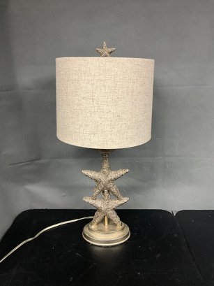 Starfish Themed Table Lamp