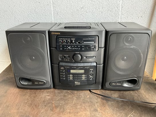 Fisher Stereo Radio/CD/Tape System