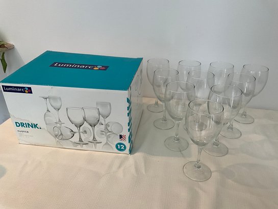 Grouping Of Luminarc Nuance Wine Glasses