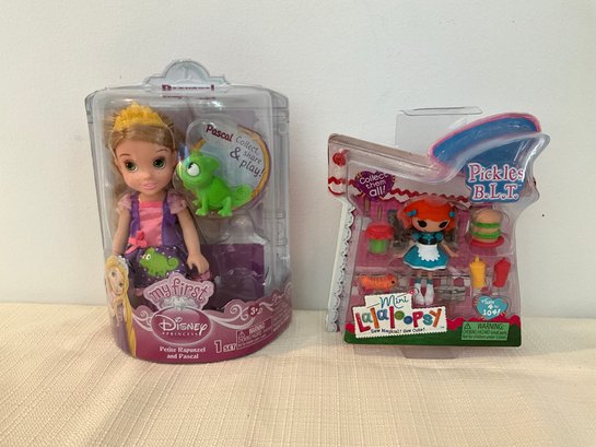 Rapunzel And Lalaloopsy Figurines - NEW
