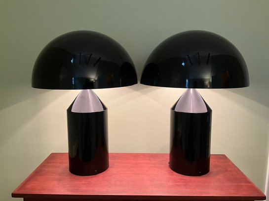 Oluce Italian Contemporary Atollo Table Lamps