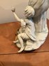 Women And Child Porcelain Figurine