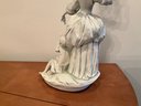 Women And Child Porcelain Figurine