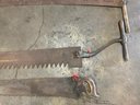 Grouping Of Antique Logging Hand Saws