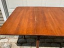 Drop Leaf Maple Dining Table