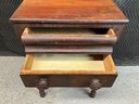 Antique Wood Side Table